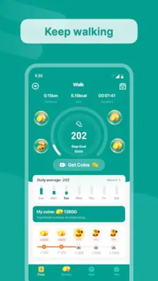 LuckyWalk android App screenshot 2